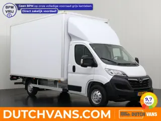 Opel Movano 165PK Zwaar Bakwagen+Laadklep | 2.35 Hoog | Dakspoiler | | Airco | Cruise | 3-Zits | Cam