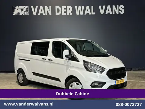 Ford Transit Custom 2.0 TDCI 130pk Automaat L2H1 Dubbele Cabine Euro6 Airco | 5-Zits | Camera | Navi