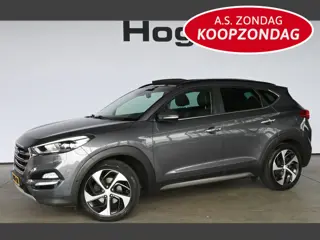 Hyundai Tucson 1.6 T-GDi Comfort 4WD Automaat Cruise Clima Trekhaak Panoramadak Stoelverwarming Goed