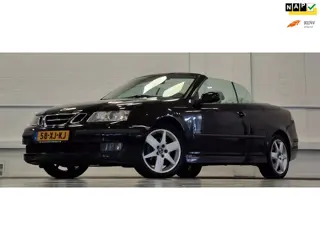 Saab 9-3 Cabrio 1.8t Vector A/T Leder Navi PDC 100% Onderhouden Garantie