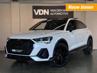 AUDI Q3 SPORTBACK 35 TFSI S-Line Edition Black Pano Sfeerv Camera Virtual 20''
