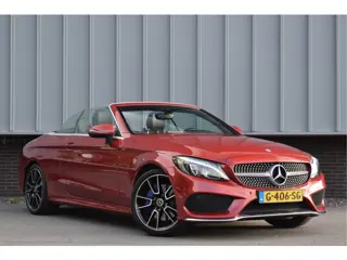 Mercedes-Benz C-Klasse Cabrio 250 AMG Line Premium Plus | Nekverwarming | Camera | Stoelverwarming