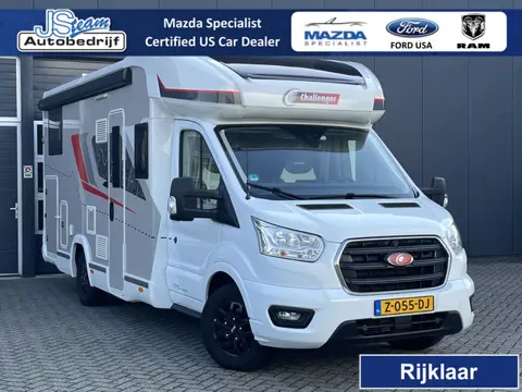 Challenger 337 GA Graphite Ultimate Ford Transit Automaat 170PK Face to Face 4-Persoons Limited Edit