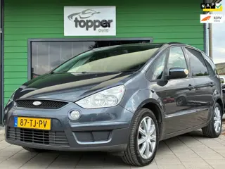 Ford S-Max 2.0-16V|1e Eigenaar|7Pers.|Panoramadak|CruiseControl|Climatronic|Lage Km|Nieuwe APK|NAP|