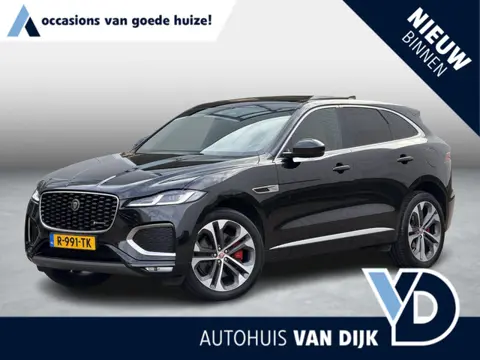 Jaguar F-PACE 2.0 P400e PHEV R-Dynamic SE | Meridian/Stoelverw. & -koeling/Pano-Dak/Adapt.Cruise/Car