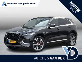 Jaguar F-PACE 2.0 P400e PHEV R-Dynamic SE | Meridian/Stoelverw. & -koeling/Pano-Dak/Adapt.Cruise/Car