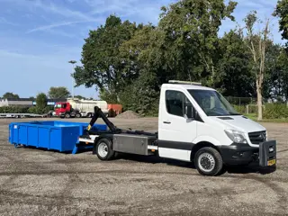 Mercedes-Benz Sprinter 514 CDI 366 Haakarm Container Airco Cruise controle Nido aansluiting Stuurwie