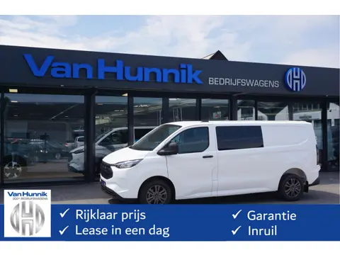 Ford Transit Custom 320L 2.5 PHEV Hybride 233PK Dubbel Cabine PRIJS INCL. BPM !! 13" Navi, Adap. Cru