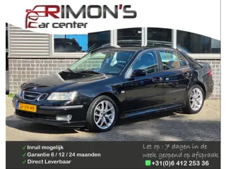 Saab 9-3 Sport Sedan 1.8t Linear Automaat Leder Apk 09-2027