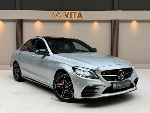 Mercedes-Benz C-Klasse 180 Business Solution AMG Pano|Burmester|360Camera|Memory|Sfeerverlichting