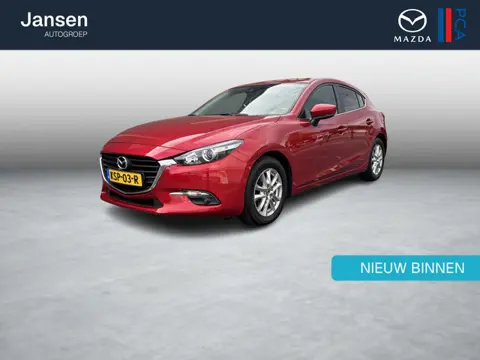 Mazda 3 2.0 SkyActiv-G 120 TS Automaat, Trekhaak, Navi, Dealer Onderhouden, Cruise, Stoelverwarming,