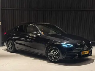 Foto 14 van Mercedes-Benz C-klasse 300e AMG Pano|Burmester|360|HUD|Memory|