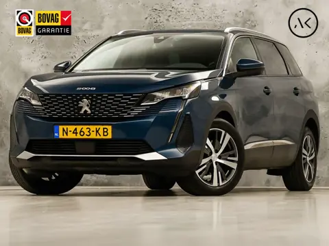 Peugeot 5008 1.2 PureTech Allure 7 Persoons Automaat (APPLE CARPLAY, GROOT NAVI, 360 CAMERA, LEDER, 