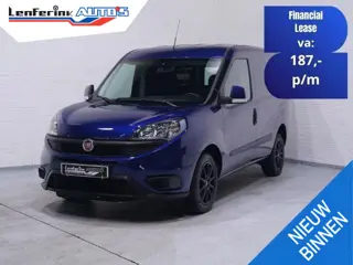 Fiat Doblò Cargo 1.3 MJ 95 pk L1H1 SX Airco, Navi, 17" LMV Cruise Control, Elek. Pakket, NAP, PDC ac