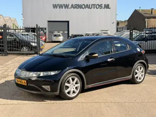 Honda Civic 1.8 Comfort 141 PK SILVERSTONE 5-DEURS, AIRCO(CLIMA), CRUISE CONTROL, PARKEERSENSOREN, 4