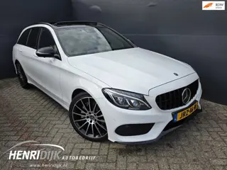 Foto 14 van Mercedes-Benz C-klasse Estate 250 Premium Plus AMG Pano / 360 Camera / Trekhaak / Leder