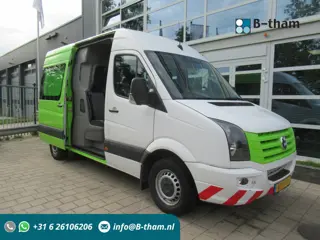 Volkswagen Crafter 32 2.0 TDI L2H2 DOKA Dubbelcabine Werkplaats / Werkstatt