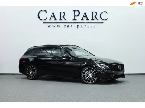 Mercedes-Benz C-klasse Estate AMG 43 4MATIC 367+PK LED/PANORAMADAK/LEDER+S.VERKOELING+MEMORY/19"/CAM