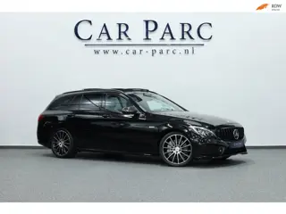 Mercedes-Benz C-klasse Estate AMG 43 4MATIC 367+PK LED/PANORAMADAK/LEDER+S.VERKOELING+MEMORY/19"/CAM
