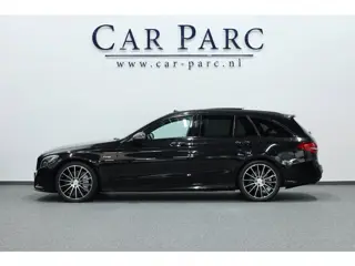 Foto 12 van Mercedes-Benz C-klasse Estate AMG 43 4MATIC 367+PK LED/PANORAMADAK/LEDER+S.VERKOELING+MEMORY/19"/CAM