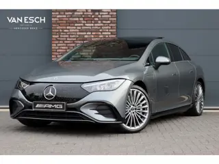 Mercedes-Benz EQE 300 AMG Line 90 kWh | Luchtvering | Distronic | Panoramadak | Memory | Warmtepomp 