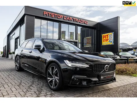 Volvo V90 B4 Ultimate Dark, ACC, Trekhaak, 1e eigenaar, Stuurverwarming!