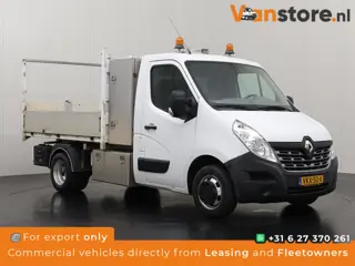 Renault Master 2.3DCi 163PK Kipper | 3500Kg Trekhaak | Airco | Cruise | 3-Zits