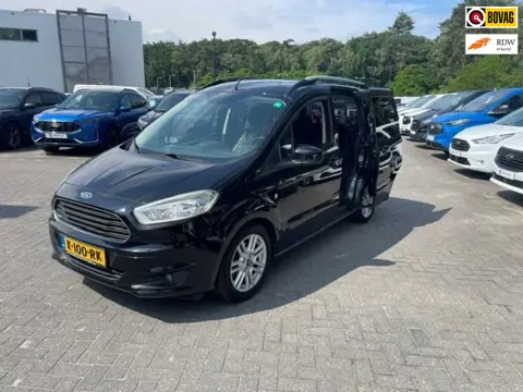 Ford Tourneo Courier 1.0 Titanium, Airco, Trekhaak, Cruise Control, Dubbele schuifdeur, NAP, APK 10-