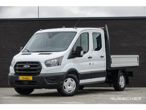 Ford Transit Open Laadbak | L2 | Dubbele Cabine | 2.0Tdci 130Pk | Trend 350 | 7-Persoons