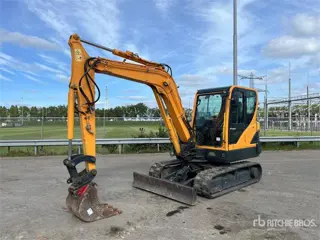 Hyundai Robex 55-9A Mini Excavator (bj 2018)