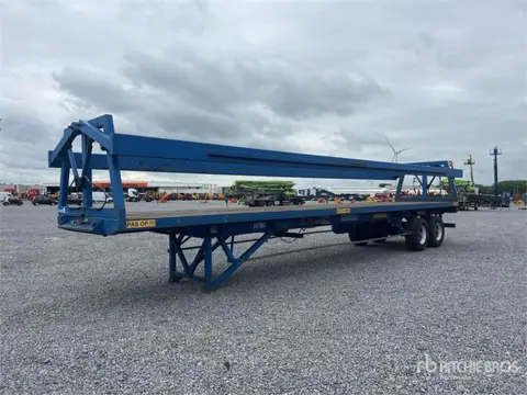 HOUCON Cargo Systems DAS-G-13 T/A Flatbed Trailer