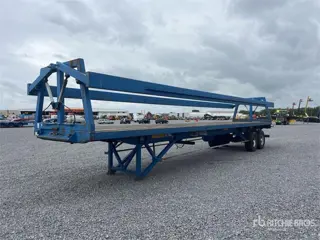 HOUCON Cargo Systems DAS-G-13 T/A Flatbed Trailer