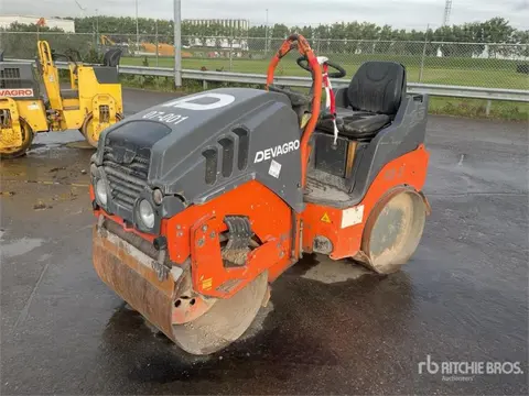 Hamm HD8VV Double Drum Roller (Inoperable) (bj 2009)