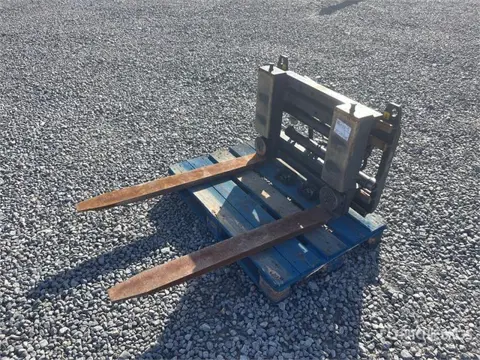 Kaup 1.7T411D 1200 mm Forklift Attachment Data Plate