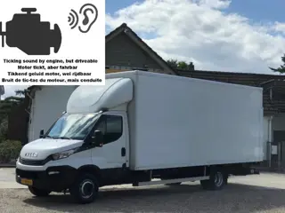 Iveco Daily 70C18 3.0 HPi Euro 6 Bakwagen Koffer Laadklep MOTOR PROBLEM!