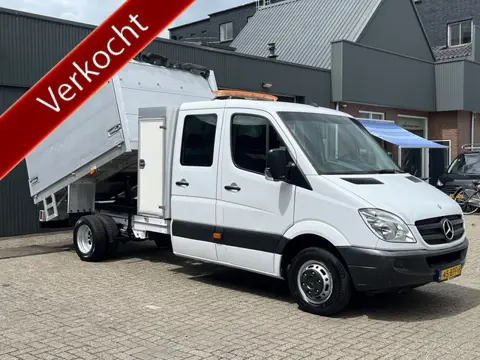 Mercedes-Benz Sprinter 513 2.2 CDI Kipper Snipperopbouw Snipperwagen Omvormer Trekhaak 2000 kg Geree