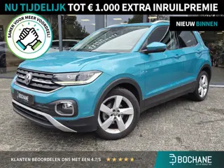Volkswagen T-Cross 1.0 TSI Style | AppleCarplay/AndroidAuto | Navigatie | Parkeersensoren |