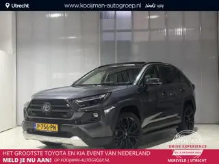 Toyota RAV4 2.5 Hybrid AWD ADVENTURE Schuif/Kanteldak, 360 Camera, JBL, Navigatie, 1650KG Trekgewich