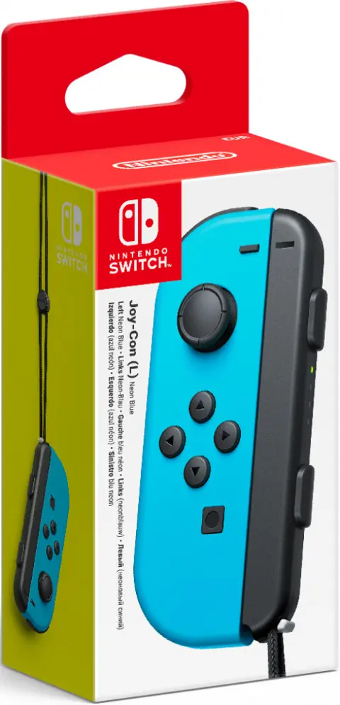 Nintendo Switch Joy-Con Controller Left (Neon Blue)