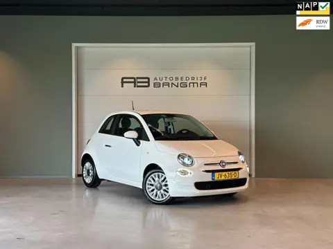 Fiat 500 0.9 TwinAir TURBO AUTOMAAT POPSTAR-uitv|AIRCO|XENON|LM-VELG|BLUETOOTH|ISOFIX|NAVIGATIE|USB+