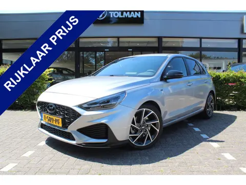 Hyundai i30 1.5 T-GDi MHEV N Line | Rijklaar | Elek.stoel + Memory | Apple/Android | Stoelverw. | Bl