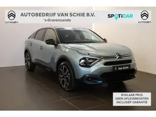 Citroën Ë-C4 Shine 50 kWh Panoramadak | Volleder | Camera | Stoelverw.