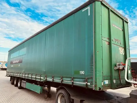 Van Hool 3B2011 2x van Hool mega trailer with lift axle and kinglifter mount