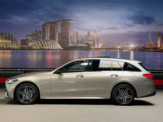Foto 16 van Mercedes-Benz C-Klasse Estate C300 e AMG Designo|MojaveGrey|Memory|HUD|Panorama|1e eig