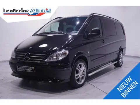 Mercedes-Benz Vito 120 CDI 3.0 V6 204 pk Dubbel Cabine Aut. Marge Auto, Leder Zwart, Navi, Trekhaak 