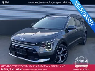 Kia Niro 1.6 GDi Hybrid DynamicPlusLine Edition Dodehoek detectie, Trekhaak, All-season banden, navi