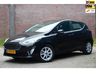 Ford Fiesta 1.0 EcoBoost 125 PK AUTOMAAT, Titanium, Airco, Navigatie, Cruise, Ned. Auto