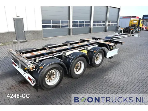 D-Tec FLEXITRAILER | 2x20-30-40-45ft HC * 3x EXTENDABLE * NL TRAILER * APK 12-2026
