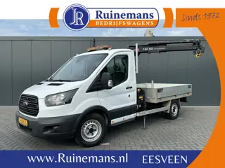 Ford Transit 350 2.0 TDCI 130 PK AWD / 4x4 / HIAB T-CLX 013 KRAAN / AWD / TREKHAAK / AIRCO / 2.800 K