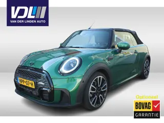 Foto 12 van MINI Cabrio 1.5 Cooper John Cooper Works l Britisch racing green l Chester bruin leer l PDC l Stoelv